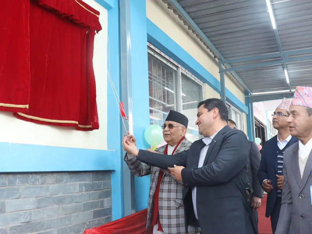 प्रधानमन्त्रीद्वारा स्वास्थ्य विज्ञान प्रतिष्ठानका भवन उद्घाटन