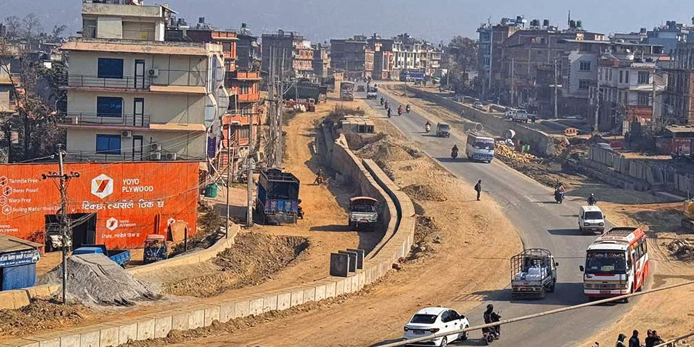 सूर्यविनायक–धुलिखेल सडक विस्तारले मध्यपहाडी क्षेत्रमा सुगमता